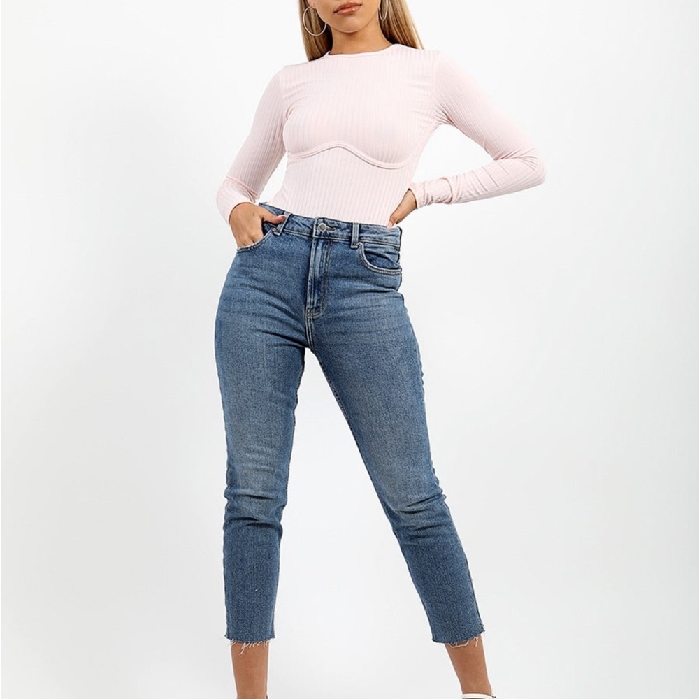 pink corset bodysuit